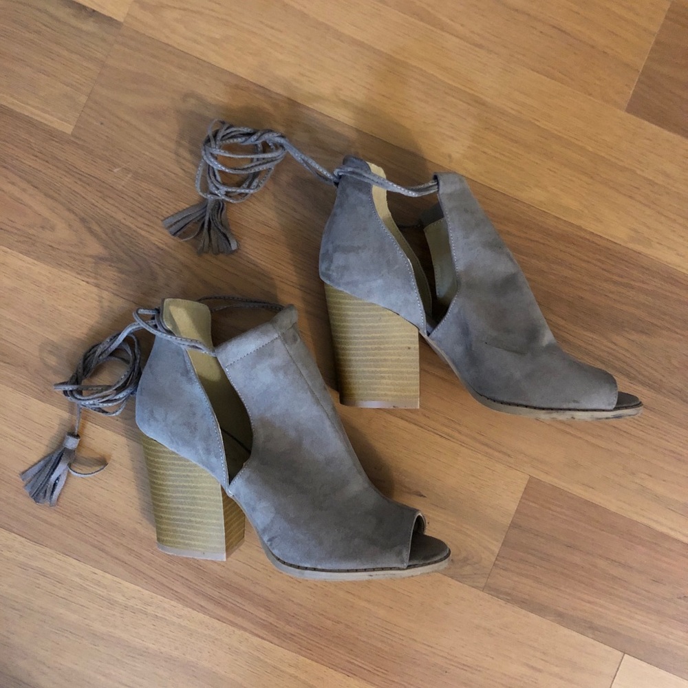 Altar’d State Grey Booties